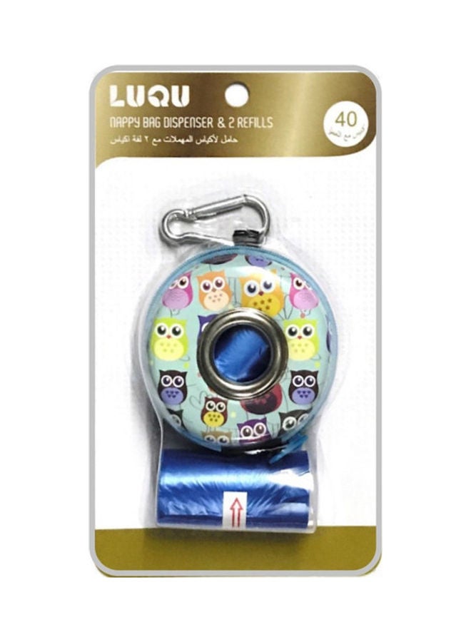 LuQu 2-Piece Nappy Bag Dispenser and Refills - Image 4