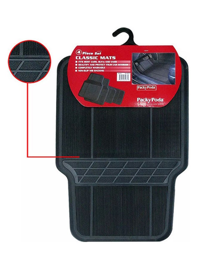 Packy Poda 4-Piece Car Floor Mat - Image 3