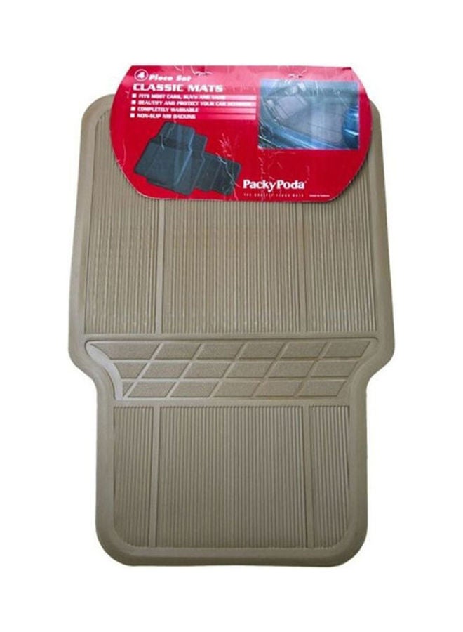 Packy Poda 4-Piece Car Floor Mat  - Image 1