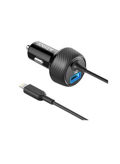PowerDrive 2 Elite Car Charger With Connector Black