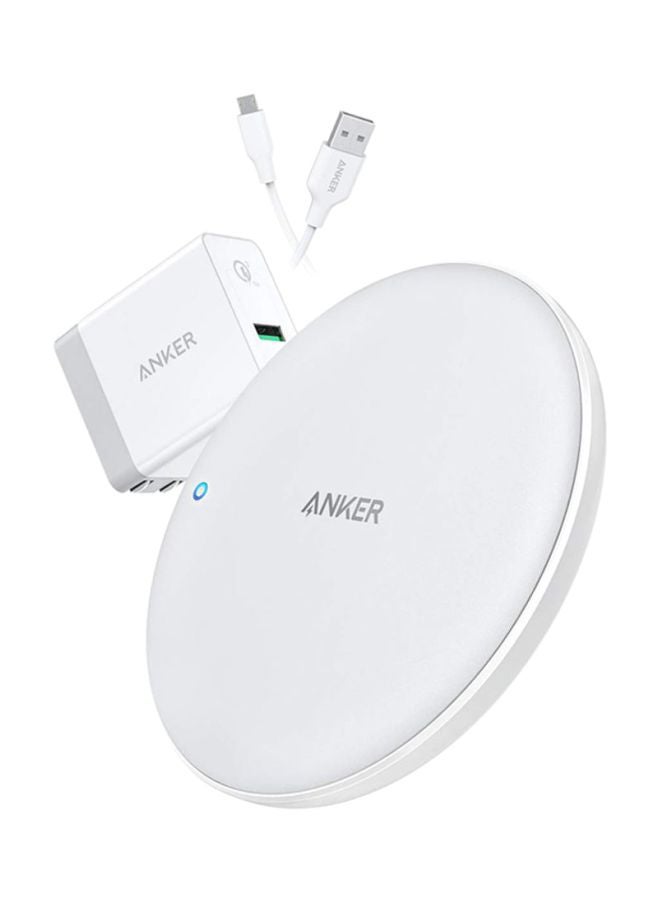 Anker 10W Wireless Charging Stand White  - Image 1