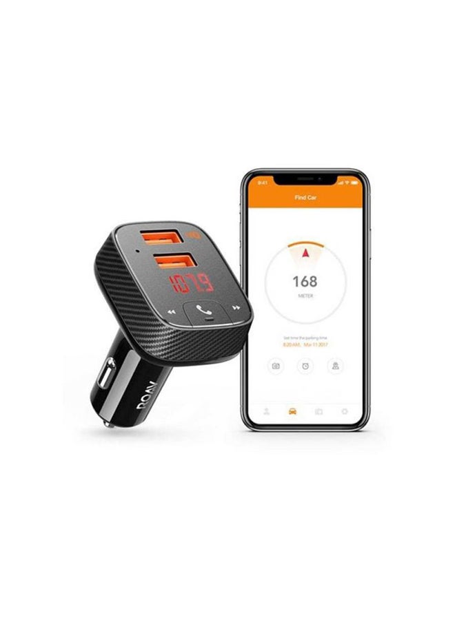 Anker - Roav F3 Smart Car Charger Black/Grey - Image 1