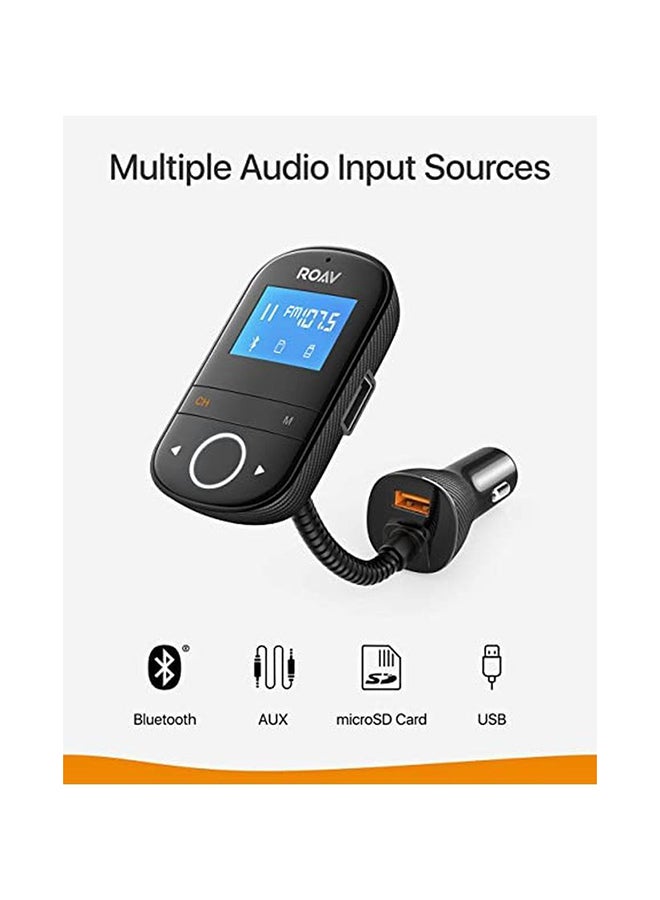Anker - Roav F3 Smart Car Charger Black/Grey - Image 1