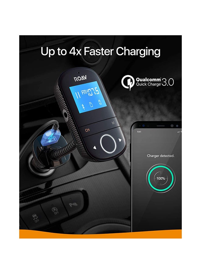 Anker - Roav F3 Smart Car Charger Black/Grey - Image 1