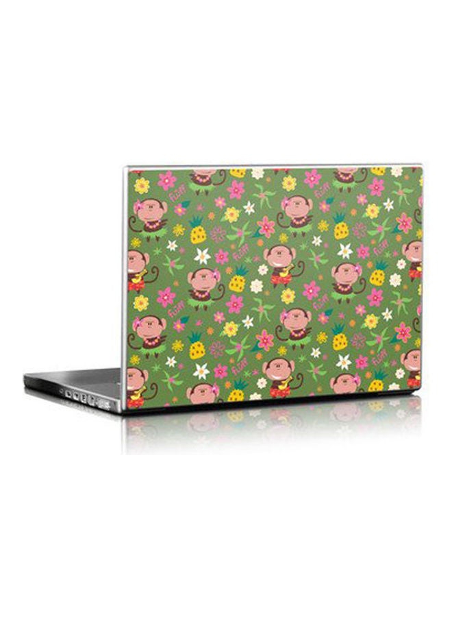 Hula Monkeys Skin For Mackbook Pro 15 Multicolour 
