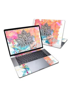 Generic Happy Lotus Skin For Macbook Pro 15 Multicolour 