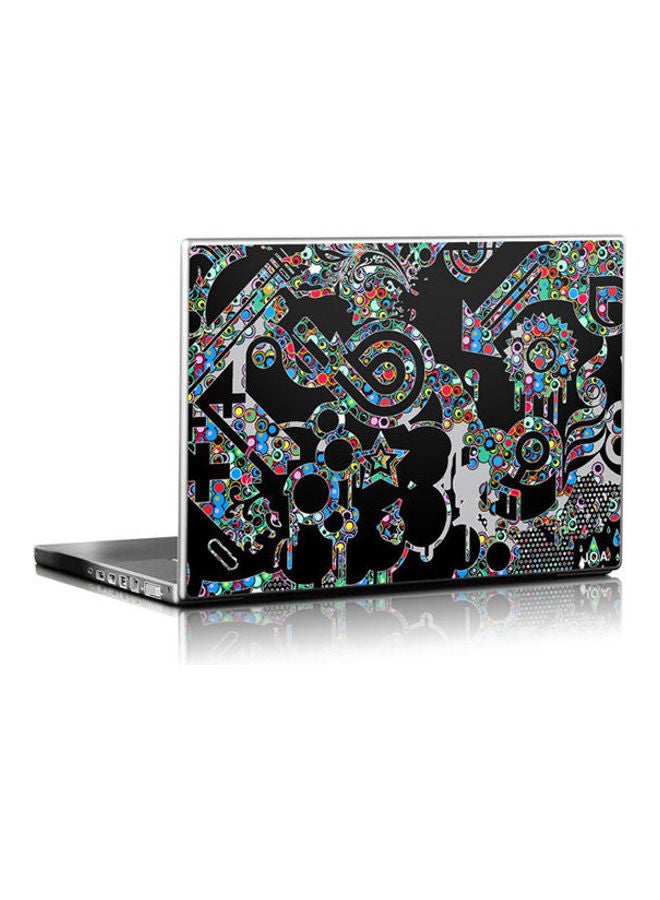 Circle Madness Skin For Macbook Pro 15 Multicolour
