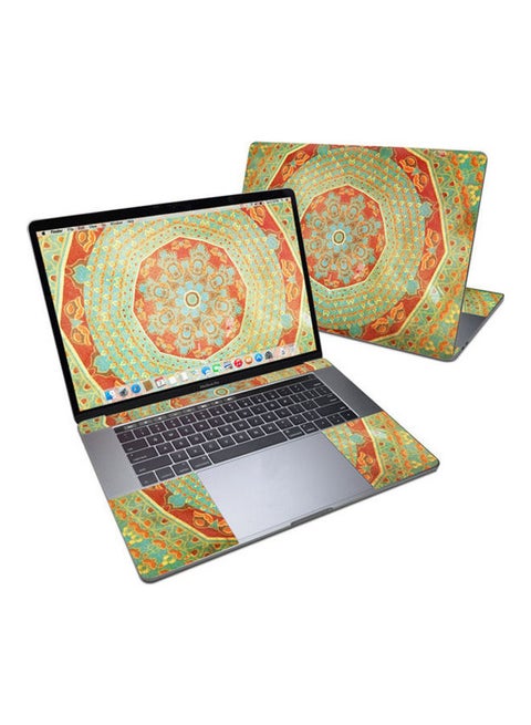 Mandala Citrus Skin For Macbook Pro 15 Multicolour