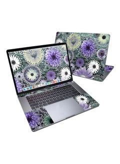 Tidal Bloom Cut Skin For Apple Macbook Pro 15 Multicolour
