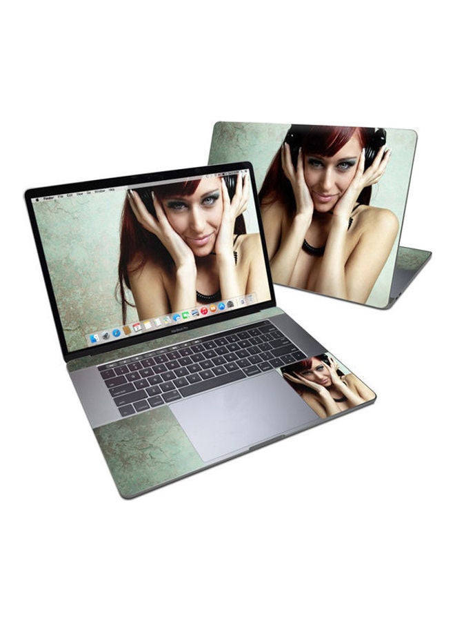 Generic Headphones Skin For Macbook Pro 15 Multicolour 