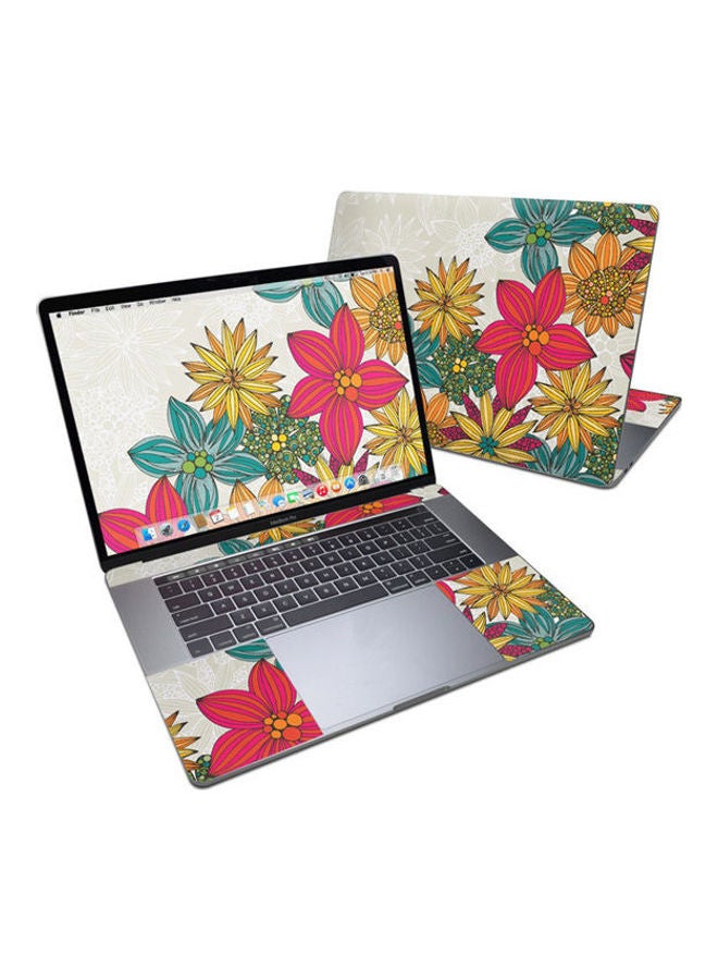 Generic Phoebe Cut Skin For Apple Macbook Pro 15 Multicolour 