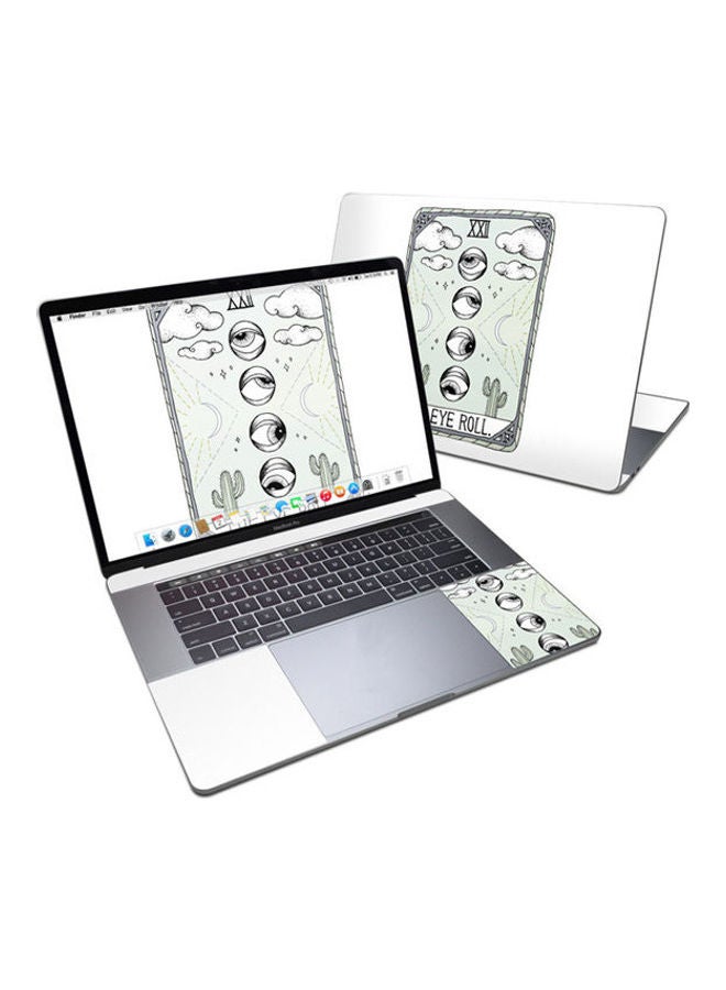 The Eye Roll Cut Skin For Apple Macbook Pro 15 Multicolour
