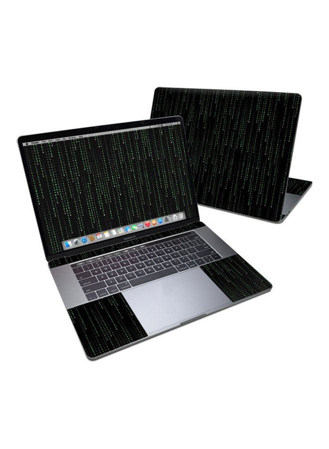 Generic Matrix Style Code Skin For Macbook Pro 15 2016 Multicolour 