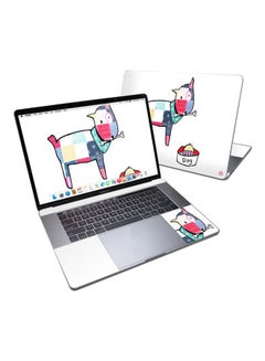Generic Patch Dog Cut Skin For Apple Macbook Pro 15 Multicolour 
