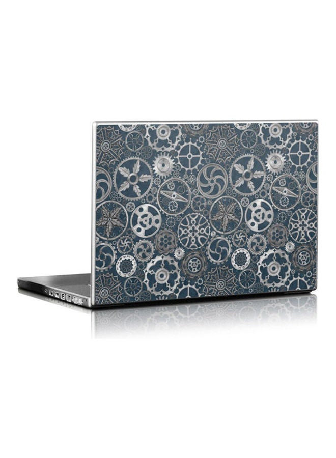 Generic Silver-Gears Skin For Apple Macbook Pro 15 Multicolour 