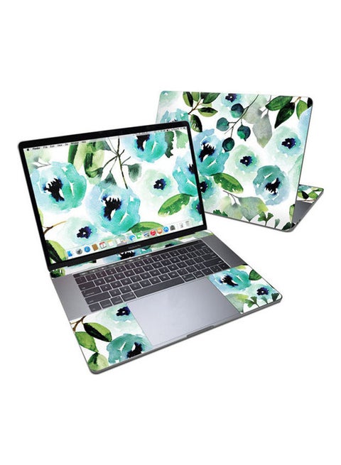 Peonies Cut Skin For Apple Macbook Pro 15 Multicolour