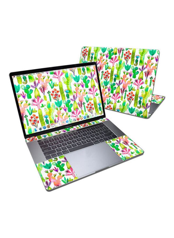 Generic Cacti Garden  Skin For Apple Macbook Pro 15 Multicolour 