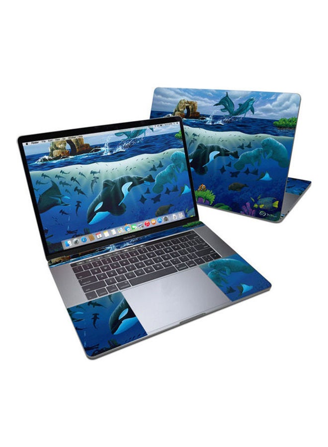 Oceans For Youth Cut Skin For Apple Macbook Pro 15 Multicolour 