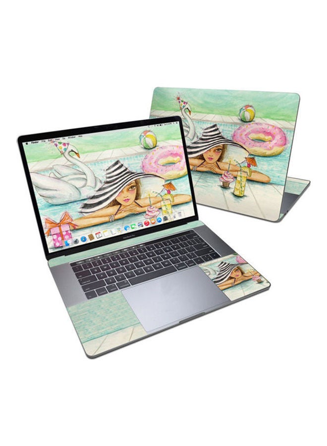 Generic - Delphine At The Pool Party  Skin For Apple Macbook Pro 15 Multicolour - Image 1