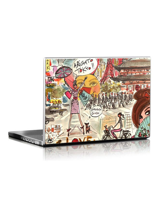 Generic Tokyo Skin For Apple Macbook Pro 15 Multicolour 