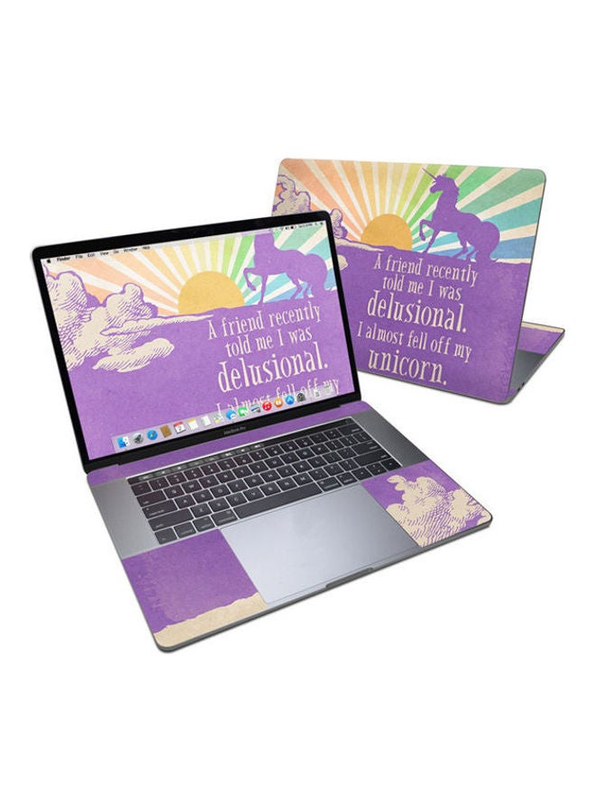 غطاء حماية بتصميم صديق جديد لجهاز أبل ماك بوك برو قياس 15 بوصة متعدد الألوان