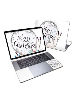 Stay Curious Cut Skin For Apple Macbook Pro 15 Multicolour - v1635927746/N51685709A_1