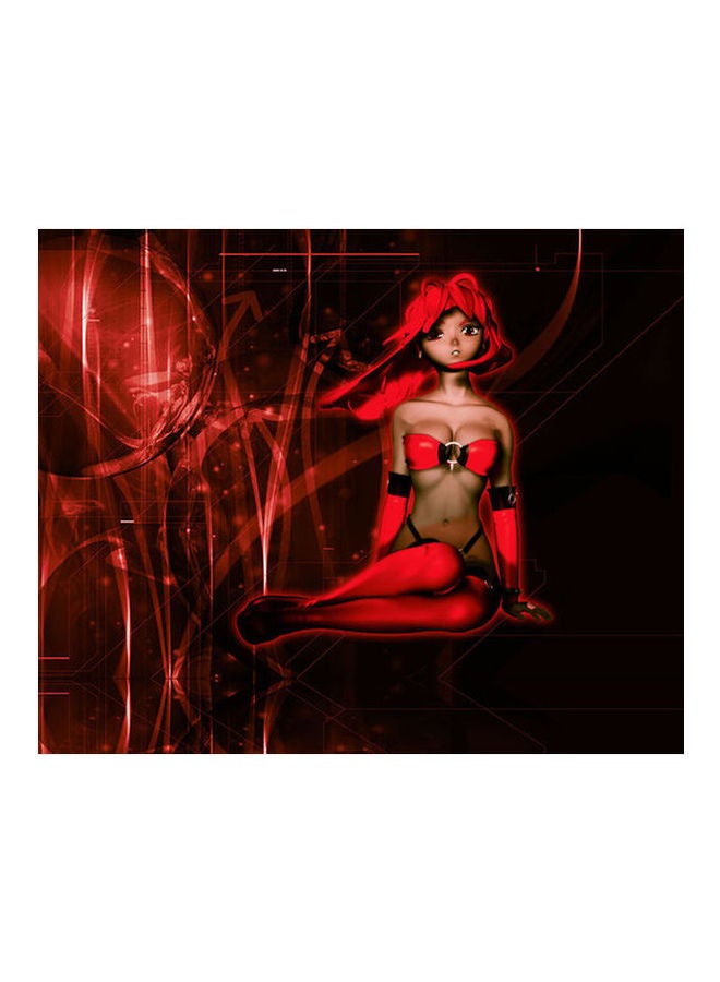 Ghost Red Skin For Mackbook Pro 15 Multicolour 