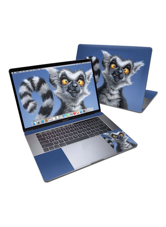 Ring Tailed Cut Skin For Apple Macbook Pro 15 Multicolour