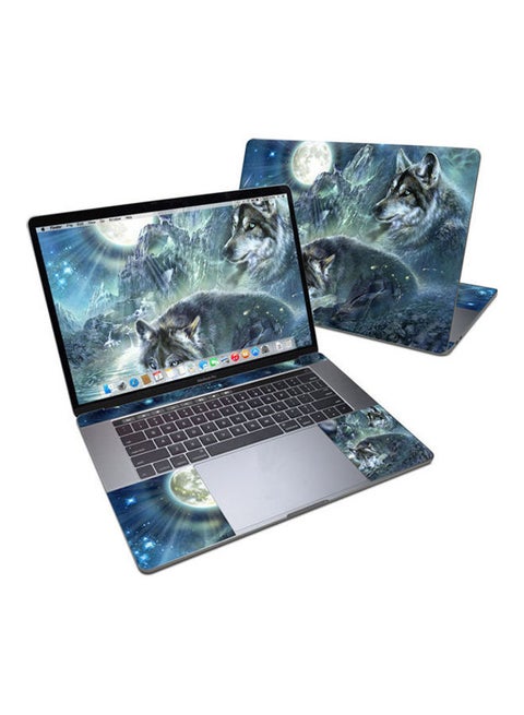Bark At The Moon  Skin For Apple Macbook Pro 15 Multicolour