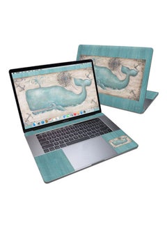 Generic Whale Watch Cut Skin For Apple Macbook Pro 15 Multicolour 