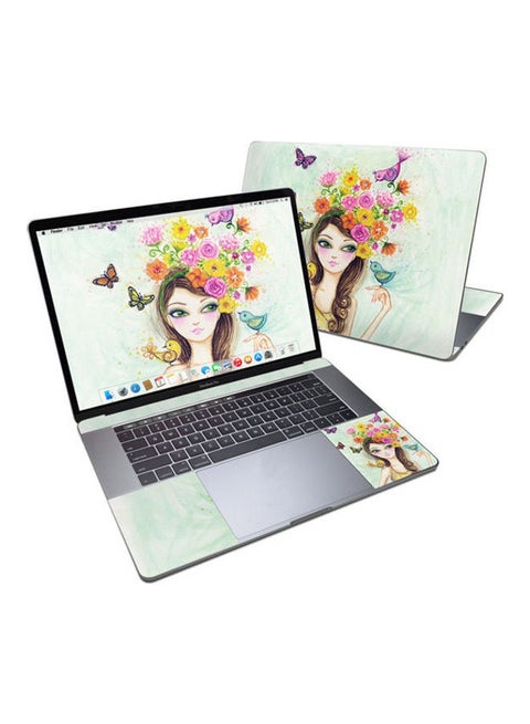 Spring Time Cut Skin For Apple Macbook Pro 15 Multicolour