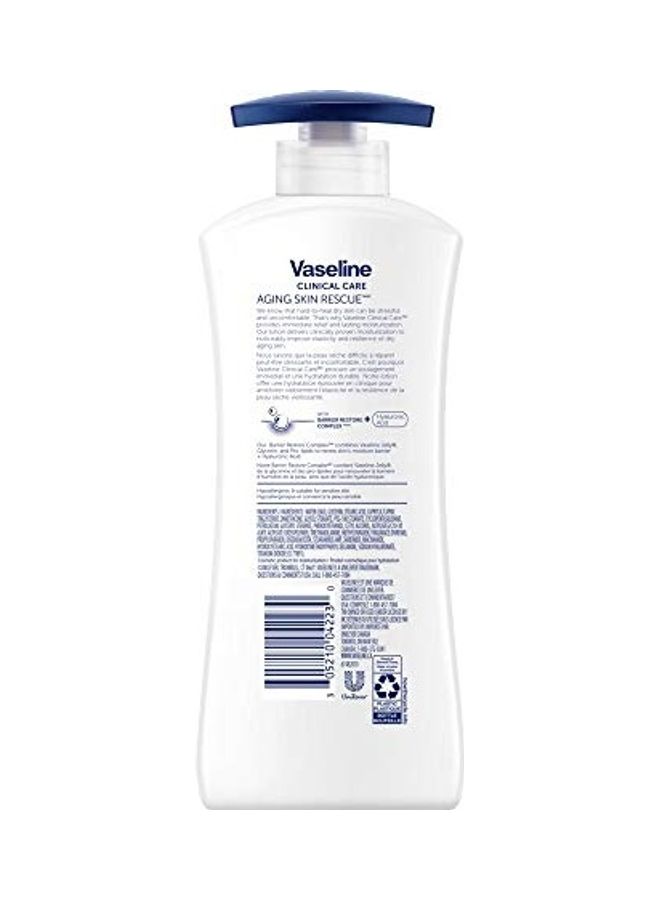 Vaseline Clinical Care Aging Skin Rescue Lotion 400ml - Image 2