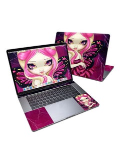 Generic Pink Lightning Skin For Macbook Pro 15 2016 Multicolour 