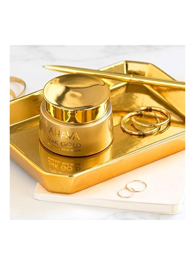 AHAVA 24k Gold Mineral Mud Mask Gold  - Image 5