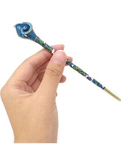 Cloisonn Vintage Hair Stick With Calla Chinese Traditional Style Fashion Chopsticks Hairpin