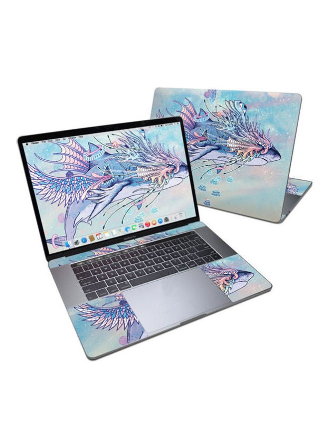 Spirit Shark Cut Skin For Apple Macbook Pro 15 Multicolour