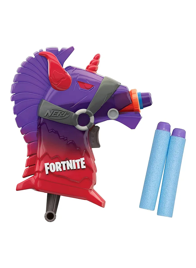 NERF Nerf Microshots Fortnite Thunder Crash -- Mini Dart-Firing Blaster And 2 Official Nerf Elite Darts -- For Youth, Teens, Adults 1.75x8.5x7.5inch