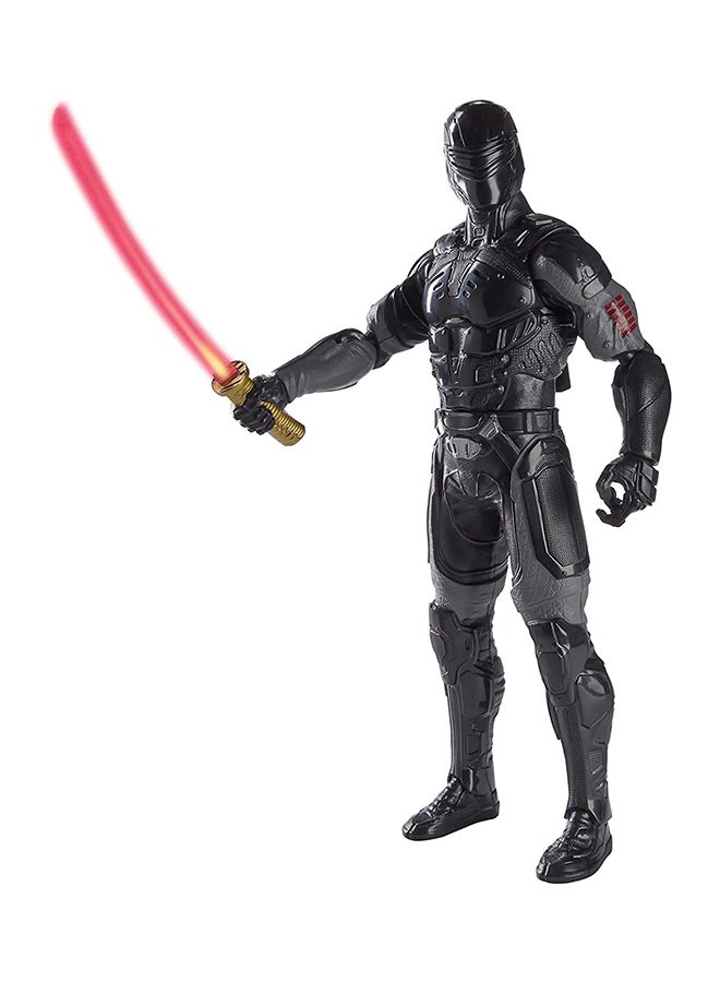 G. I. Joe Snake Eyes: G.I. Joe Origins Ninja Strike Snake Eyes Collectible 12-Inch Scale Figure with Action Feature, Toys for Kids Ages 4 and Up  - Image 1