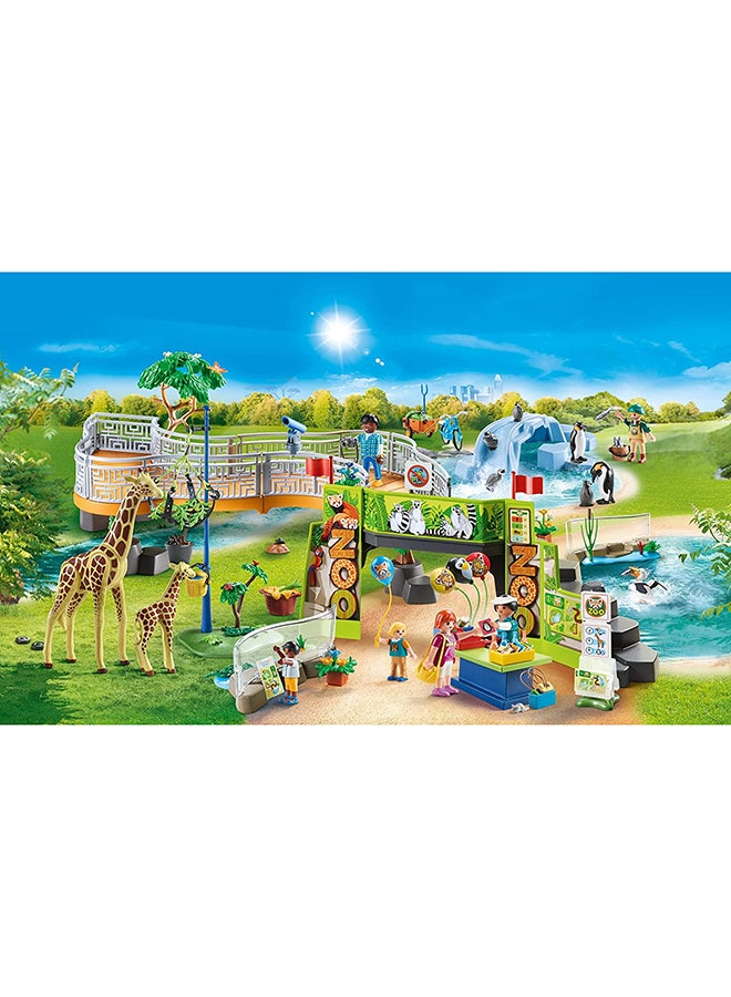 بلاي موبيل لعبة حديقة الحيوانات الكبيرة والممتعة للعائلة مكونة من 213 قطعة طراز 70341 70341 أكبر من3 سنوات - Image 4