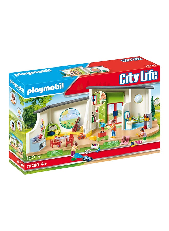 بلاي موبيل مجموعة ألعاب حضانة قوس قزح - Image 1