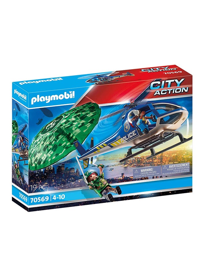 بلاي موبيل بوليس باراشوت سيرش 70569 أكبر من3 سنوات - Image 1
