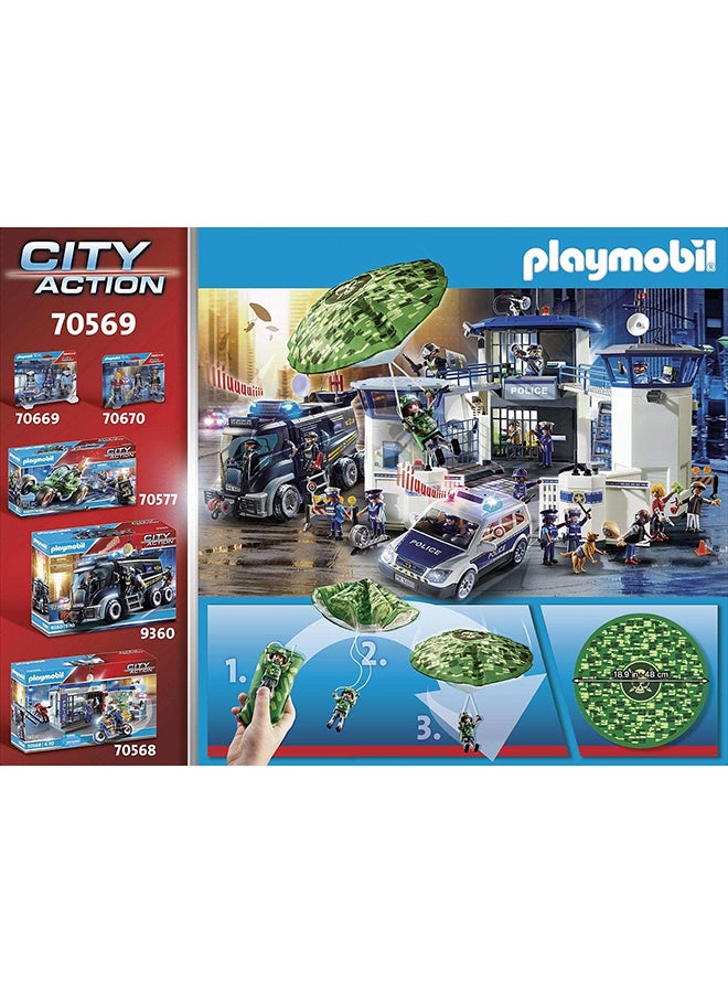 بلاي موبيل بوليس باراشوت سيرش 70569 أكبر من3 سنوات - Image 2