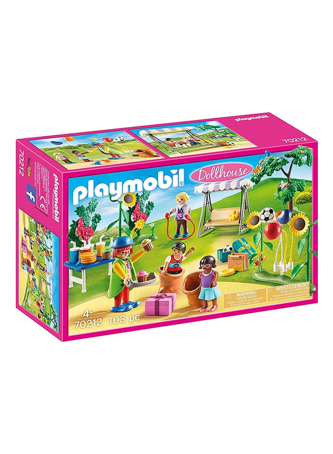Playmobil - 70212 Dollhouse Kindergeburtstag Mit Clown, Ab 4 Jahren Playset 3+ Years - Image 1