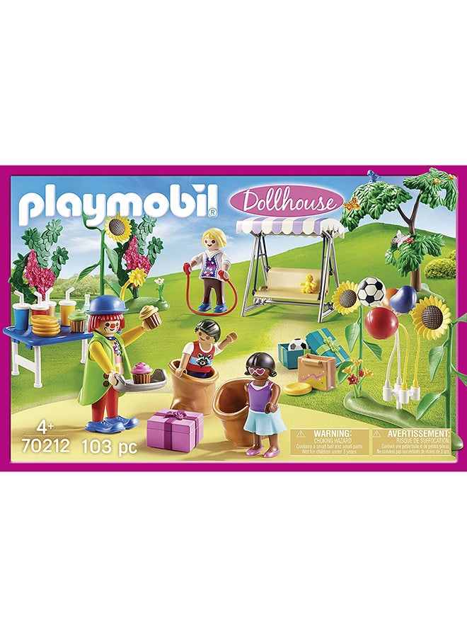 Playmobil - 70212 Dollhouse Kindergeburtstag Mit Clown, Ab 4 Jahren Playset 3+ Years - Image 1