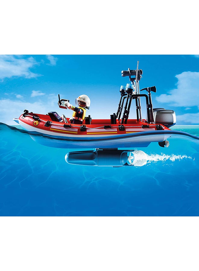 بلاي موبيل مجموعة مركبات مهمة إنقاذ الحرائق في المدينة - Image 4