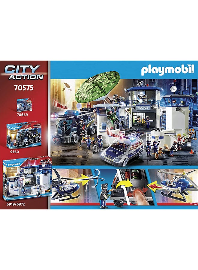 بلاي موبيل مطاردة طائرات الهليكوبتر مع مجموعة مركبات فان هارب - Image 3