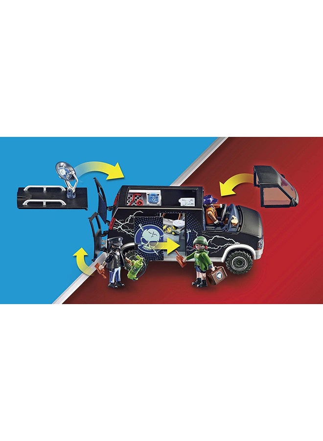 بلاي موبيل مطاردة طائرات الهليكوبتر مع مجموعة مركبات فان هارب - Image 5