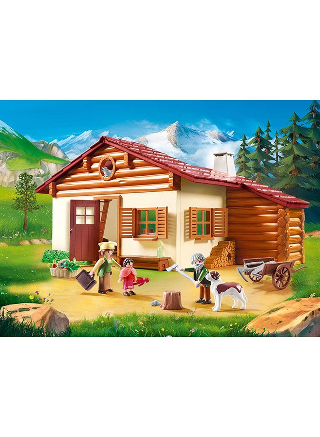 Playmobil - 70253 Heidi Heidi At The Alpine Hut Playset 3+ Years - Image 1