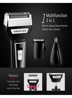 Km-6558 3 In 1 Electric Hair Clipper Black - v1635929706/N41188878A_7