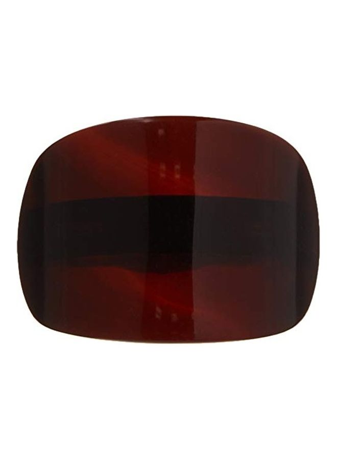 كارافان - ذيل حصان أوتوماتيكي فاخر بمظهر سرجي في غطاء السلحفاة متعدد الألوان 1.25 x 2.25 x 0.75بوصة - Image 1